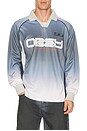 view 1 of 4 Spectrum 89 Long Sleeve Jersey in Navy Gradient