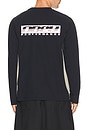 view 2 of 4 Delta Knit Long Sleeve Top in Black Multi