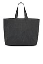 view 3 of 7 Pigment Dyed Tote Bag in Black