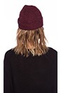 view 3 of 4 Arcadia Beanie in Burgundy