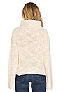 view 3 of 3 Alexa Crop Funnel Neck Sweater in Cream