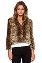 view 2 of 4 Charlotte Faux Fur Jacket in Leopard