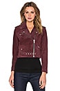 view 2 of 5 BLOUSON MOTARD CITY in Oxblood
