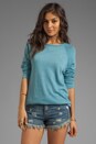 view 1 of 3 Echo Mountain Sweatshirt in Delphinium Blue