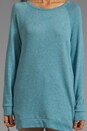 view 3 of 3 Echo Mountain Sweatshirt in Delphinium Blue