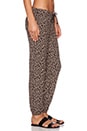 view 2 of 3 PANTALON SWEAT LOLA SWEATPANTS in Reverse Black Leopard