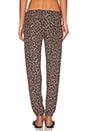 view 3 of 3 PANTALON SWEAT LOLA SWEATPANTS in Reverse Black Leopard
