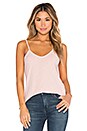 view 2 of 4 Thea Open Back Tank in Dusty Rose