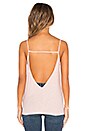 view 4 of 4 Thea Open Back Tank in Dusty Rose
