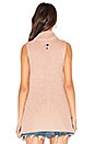 view 3 of 4 SWEAT COL MONTANT COVERT in Rose