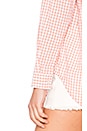 view 5 of 5 CHEMISE BOUTONNÉE À CARREAUX 89 in Rose Multi