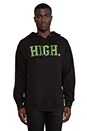 view 1 of 4 Domo High University Hoodie in Black