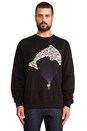 view 1 of 4 Jasper Dolphin Crewneck in Black