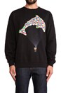 view 4 of 4 Jasper Dolphin Crewneck in Black
