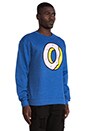 view 2 of 3 Single Donut Crew in Blue
