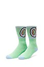 view 2 of 3 Donut Allover Sock in Green, Odd Future OF Donut Sock in Green in Green, Green
