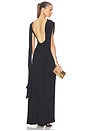 view 1 of 3 Drape Maxi Dress in Black