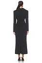 view 4 of 3 Zip Detail Midi Dress in Black