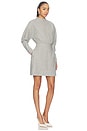 view 4 of 5 Wool Mix Tweed Dress in Grey