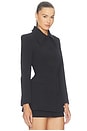 view 2 of 4 Structured Jacket in Black