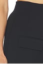 view 7 of 6 Wide Leg Trousers in Black