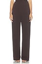 view 1 of 6 Cotton Mix Jersey Trousers in Brown