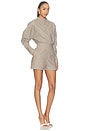 view 4 of 5 Wool Mix Tweed Playsuit in Brown