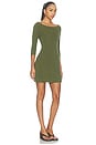 view 2 of 3 Lightweight Knit Dress in Green