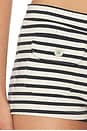 view 6 of 6 Button Down Mini Short in Stripe