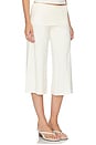 view 2 of 6 Cropped Gaucho in Cream