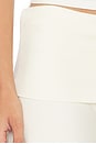 view 6 of 6 Cropped Gaucho in Cream