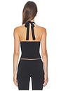 view 3 of 4 Halter Top in Black