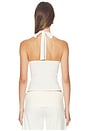 view 3 of 4 Halter Top in Cream