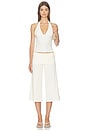 view 4 of 4 Halter Top in Cream