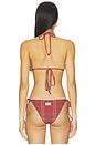 view 3 of 5 Haut De Maillot De Bain in Red Plaid