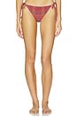 view 1 of 6 BAS DE MAILLOT DE BAIN BIKINI  in Red Plaid