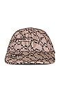 view 1 of 2 OW Allover Baseball Cap in Camel & Black