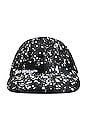 view 1 of 2 Bounce Paint Baseball Cap in Black & White
