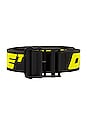 view 3 of 3 Tape Industrial Belt in Black & Yellow