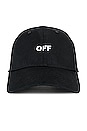 view 1 of 2 Off Stamp Drill Baseball Cap in Black