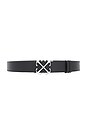view 1 of 4 Arrow 35mm Belt in Black & White