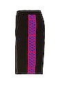 view 3 of 5 Monogram Band Track Shorts in Black & Red
