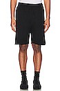view 3 of 3 Chain Arrow Sweatshorts in Black & White