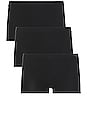 view 1 of 2 3 Pack Bookish Low Rise Boxer in Black