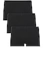 view 2 of 2 3 Pack Bookish Low Rise Boxer in Black