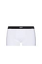 view 3 of 4 Stamp Low Rise Boxer in White