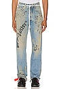 view 1 of 5 Wizard Relaxed Fit Jeans in Extreme Bleach