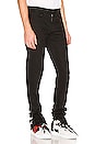 view 3 of 5 Slim Split Jeans in Black & White