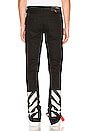 view 4 of 5 Slim Split Jeans in Black & White