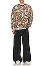 view 5 of 5 Half Arrow Cargo Slouchy Jeans in Stone Undone Black